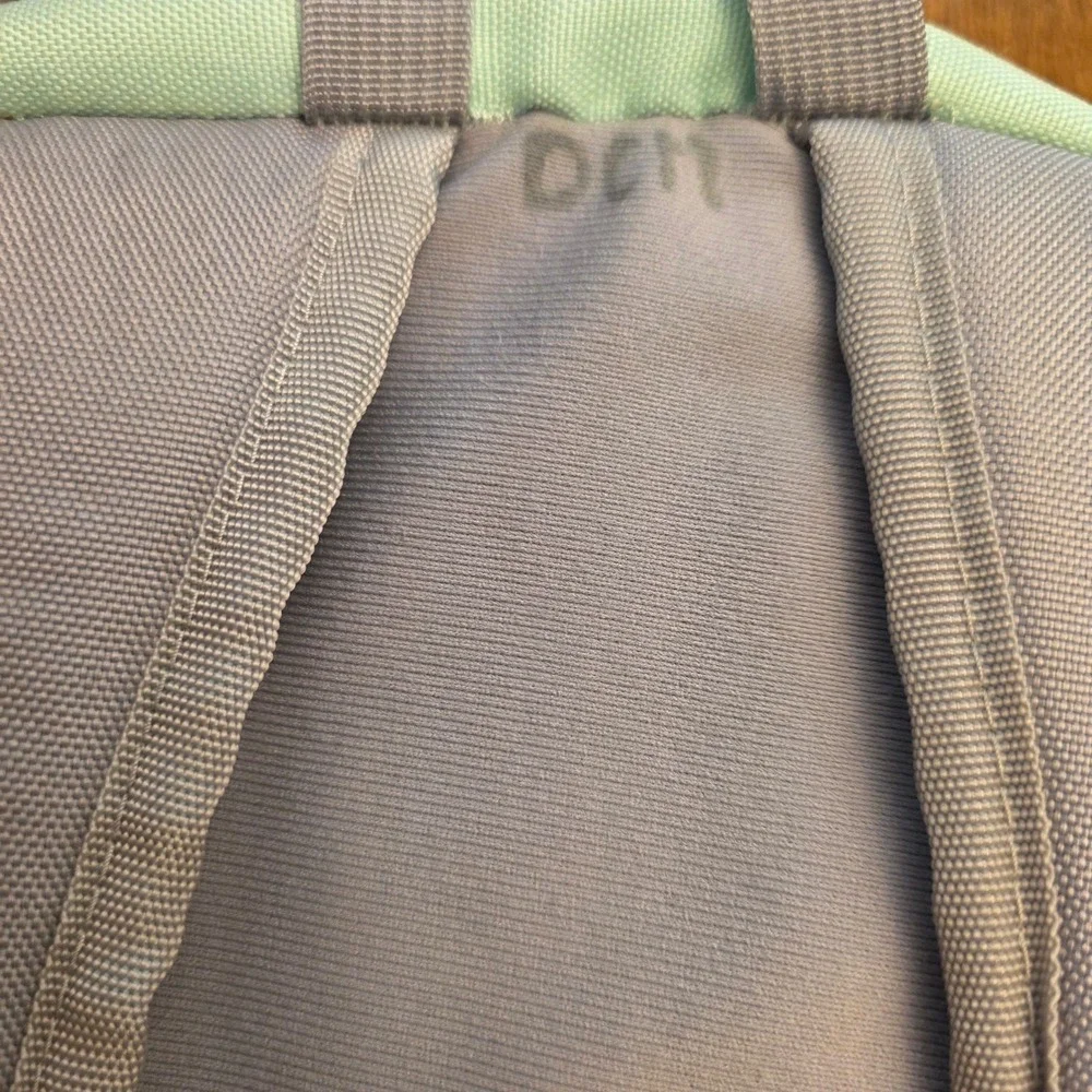 Trans by JanSport Mint Green Backpack School Bag Padded Straps Mesh Pocket 4 Zip